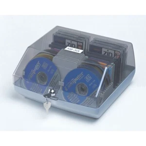 Contenitore multimedia porta CD/DVD, ZIP, floppy 3.5", dischi MO, mini disk MD - Foto 1 di 5