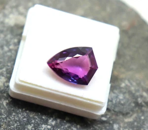 Certified Purple Tanzanite Gem Shield Cut Tanzanite Best Quality In Best OFFER - Picture 1 of 9