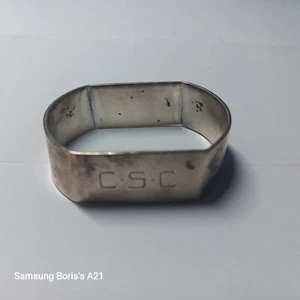 STERLING NAPKING RING - Picture 1 of 2