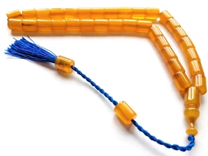 New 33 Beads Turkish Prayer Tasbih from Rods Cubuk Malzeme Tesbih Misbaha 282 - Picture 1 of 11