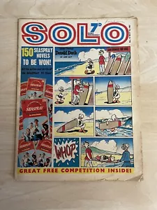 SOLO COMIC NO. 13 - 13 MAY 1967 - VG CONDITION - GERRY ANDERSON - Picture 1 of 9