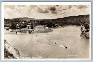 1930's-1950's RPPC HIAWASSEE LAKE & MURPHY NORTH CAROLINA*CLINE PHOTO POSTCARD - Picture 1 of 2