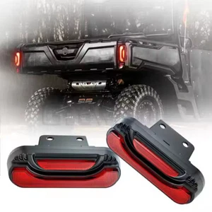 2PCS 12V ATV UTV Red LED Tail Light for Can-Am Defender HD5 HD8 HD10 Rear light - Picture 1 of 9