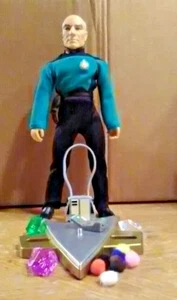 Figurina Mego star trek TNG personalizzata Tappezzeria Lt Picard e altro - Foto 1 di 1