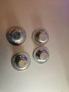 Vintage NOS Pedal Tractor Push Nut Push Cap Lot (4) Late Current Pedals Wheels - Picture 1 of 3