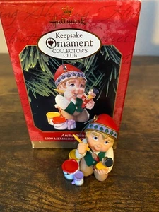 1999 Arctic Artist Hallmark Keepsake Membership Ornament with box - Picture 1 of 1