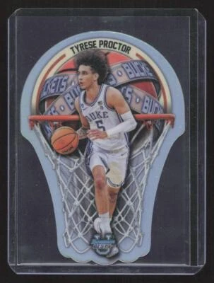 2023-24 Bowman University Best Tyrese Proctor Bowman U Buckets Die Cut #BUB-19 - Image 1 of 2