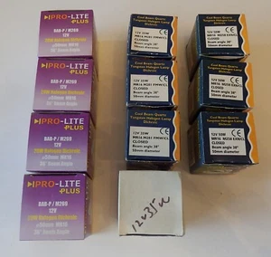 11 x assorted MR16 Light Bulbs 20w/35w/50w - Picture 1 of 2