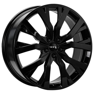 Replica OEM Wheel for 2005-2010 Audi A8 Quattro 5Lug 20inch D5BA Alloy Rim  Blac - Image 1 of 4