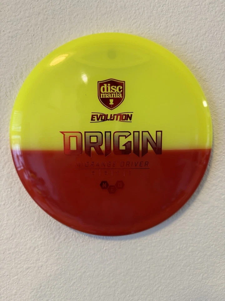 Dip Dyed Red Yellow Discmania Evolution Neo Origin 175g - Image 1 of 1