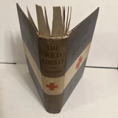 Antique Book ~ The Red Cross by Clara Barton 1898 1st Edition Nursing - Image 1 of 4