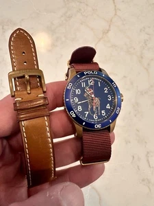 Ralph Lauren Polo Bronze Watch Automatic - Picture 1 of 7