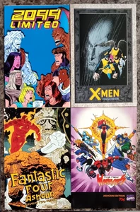 4 Ashcans - Fantastic Four, New Warriors, X-Men und 2099 Limited NM - Marvel - Bild 1 von 2