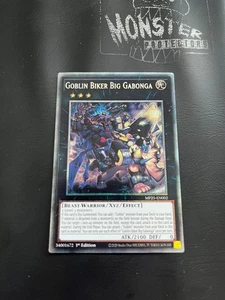 YUGIOH GOBLIN BIKER BIG GABONGA STARLIGHT RARO MP25-EN002 1ª EDICIÓN - Imagen 1 de 2