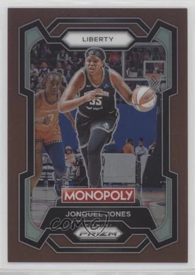 2024 Panini Prizm Monopoly WNBA Brown Prizm /249 Jonquel Jones #45 - Image 1 of 2