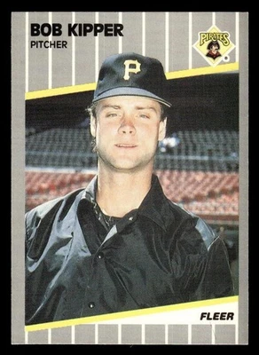 1989 Fleer #211 Bob Kipper Card Pittsburgh Pirates - Image 1 of 2