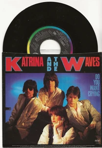 KATRINA AND THE WAVES - DO YOU WANT CRYING ORIGINAL SINGLE FROM USA, MINT - Picture 1 of 2
