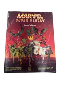 Marvel Super Heroes RPG Libro del Giudice TSR 1992 solo libro - Foto 1 di 6
