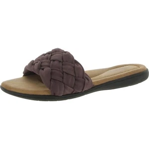 Array Womens Callisto Purple Woven Slide Sandals Shoes 8 Medium (B,M) BHFO 5275 - Picture 1 of 4