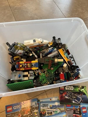 ОГРОМНЫЙ LEGO 20 ФУНТОВ ЛОТ СЛУЧАЙНЫЙ ВЫБОР ЧАСТЕЙ ОПТОМ ЗВЕЗДНЫЕ ВОЙНЫ ГОРОД ФИГУРКИ - Изображение 1 из 4