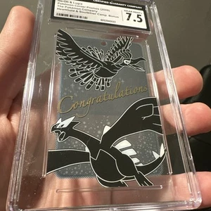 Pokemon Lugia Ho-oh Centro Japonés Promoción Felicitaciones CGC 7.5 🔥Excelente Grado - Imagen 1 de 7