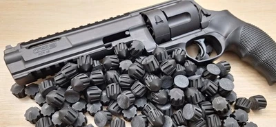 80 Round Colpi Bundle per Umarex TR 68 HDR 68 T4e Munizioni Cal. 68 Black - Imagen 1 de 3