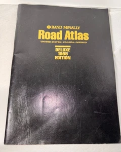 Rand McNally Road Atlas Deluxe 1985 Edition USA Kanada - Bild 1 von 2
