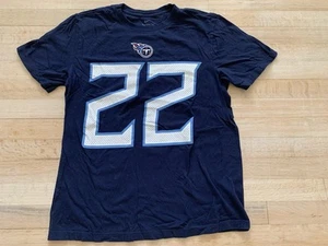 T-shirt Tennesee Titans Derrick Henry #22 The Nike blu uomo taglia media - Foto 1 di 5