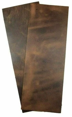 Full Grain Tooling Leather Square 5/6oz (2.0mm)  5"x14" Bundle Set of 2... - Image 1 of 4