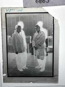 Glass Negative Hitler Talking W Karl Hermann Frank - Picture 1 of 6