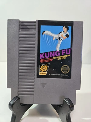 Kung Fu (Nintendo Entertainment System, 1985) 5 Screw Variant Tested Very Clean - Image 1 of 3