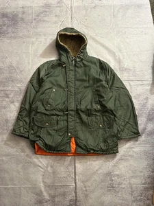 Vintage 70’s Great Western USAF N3B Snorkle Parka Flying Jacket Hooded Mens XL - Picture 1 of 7