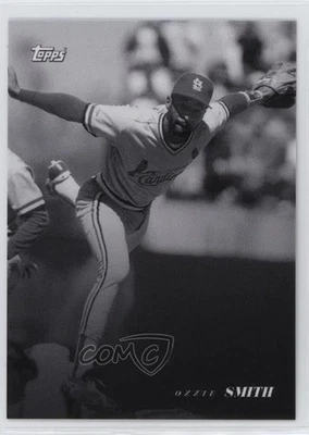 2022 Topps Black & White Ozzie Smith #29 HOF - Image 1 of 2