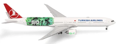 HERPA - BOEING 777-300ER Turkish Airlines Bio Fuel - 1/500 - HER538442 - Imagen 1 de 4
