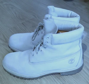 Timberland 6" Premium Hellgrau Herren Größe 13 Stiefel Primaloft 400g Gebraucht - Bild 1 von 12