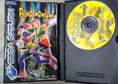 CD Wie Neu ! Anleitung fällt auseinander ! Pandemonium SEGA Saturn spiel - Bild 1 von 4