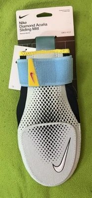 耐克 Diamond Ronald Acuna 滑动手套 Dri-Fit 蓝色全新带标签 — 第 1/3 张图片