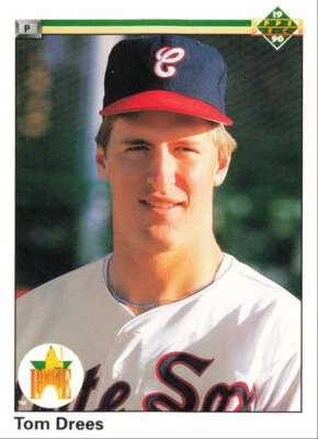 1990 Upper Deck Baseball Tom Drees Chicago White Sox #3 - Image 1 of 2