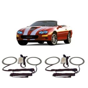 Bright Blue Angel Eye Headlight Halo kit for Chevrolet Camaro 98-02 - Foto 1 di 5