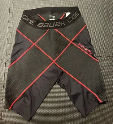 Pantalones Cortos Bauer Core 3.0 | Ropa Interior Ingule Compresión Hockey Capa Base Hielo Foto 1 de 4