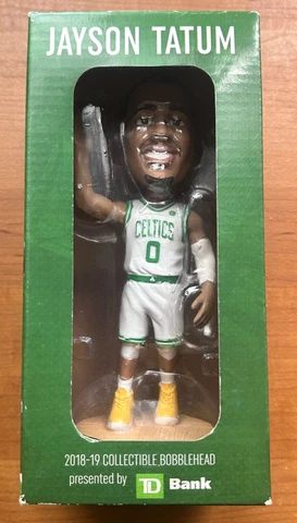 Jayson Tatum 2018-19 TD Bank Collectible Bobblehead 1 of 5000 Boston Celtics Cover