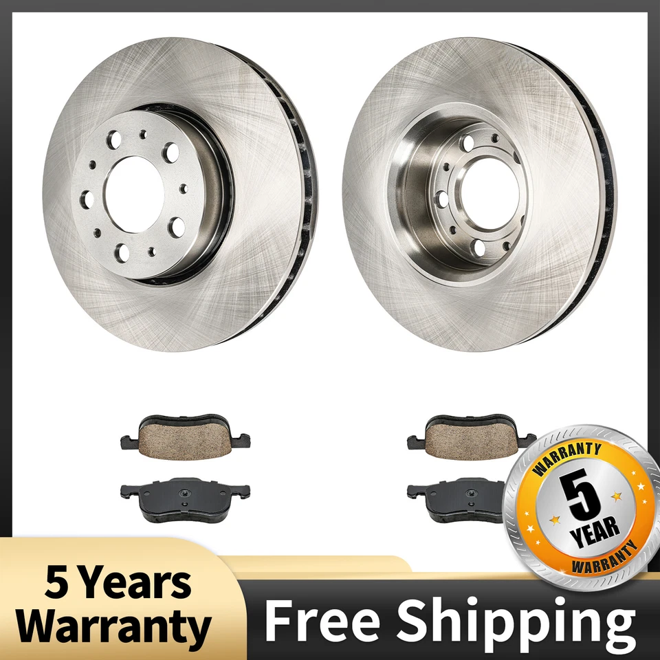 Rotor de freno delantero + pastilla de cerámica para Volvo S60 / V70 T5 / S60 / V70 / XC70 99-09 Foto 1 de 4
