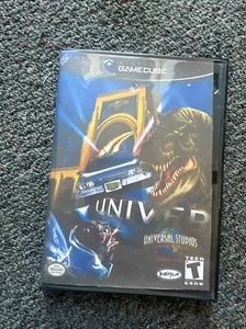 VINTAGE NINTENDO GAMECUBE "UNIVERSAL STUDIO THEME PARK" CASE & DISK ONLY - Picture 1 of 3