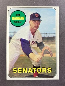 1969 Topps #106 Jim Hannan (Washington Senators) - Bild 1 von 2