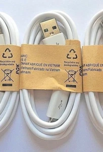 Micro USB Cable Charger Cord - Cable For Samsung Galaxy S2~S7 Mobile Smart Phone - Picture 1 of 2