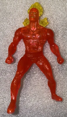 McDonald's Fantastic Four 4 1996 - Antorcha humana (Johnny Storm) juguete Happy Meal Foto 1 de 2