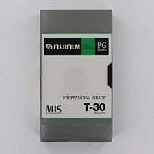 Vhs T-30 Fuji Professiona Grade Vhs Tapes