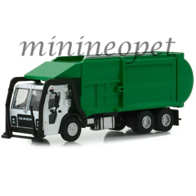 МУСОРОВОЗ GREENLIGHT 45060 C SD TRUCKS 2019 MACK LR 1:64 БЕЛЫЙ ЗЕЛЕНЫЙ - Изображение 1 из 2