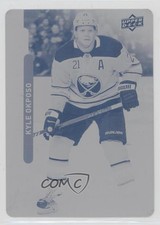 2018-19 Upper Deck MVP Printing Plate Cyan 1/1 Kyle Okposo #58 h8y
