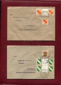 Franz.Zone - 5 ricevute ZW - KW circa 100,-- € (27694) - Foto 1 di 3